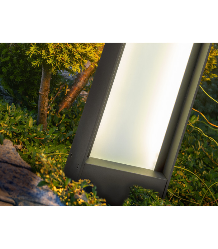 Matia Outdoor Bollard Grey LED 3000K IP 65-3