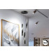 Twist Cluster Pendant Ceiling 3 Light Black LED 3000K-1