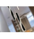 Twist Cluster Pendant Ceiling 3 Light Black LED 3000K-3