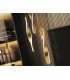Twist Cluster Pendant Ceiling 3 Light Gold LED 3000K-3