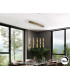 Twist Bar Pendant Ceiling 5 Light Gold LED 3000K-2