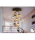 Norma Cluster Pendant Ceiling Light Black 9xE27 870lm-1