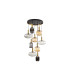 Norma Cluster Pendant Ceiling Light Black 9xE27 870lm-4