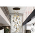 Norma Cluster Pendant Ceiling Light Black Brass 18xE27 870lm-1