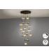 Norma Cluster Pendant Ceiling Light Black Brass 18xE27 870lm-4