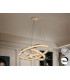 Lorian Triple Ring Pendant Ceiling Light Gold LED 3000K-1