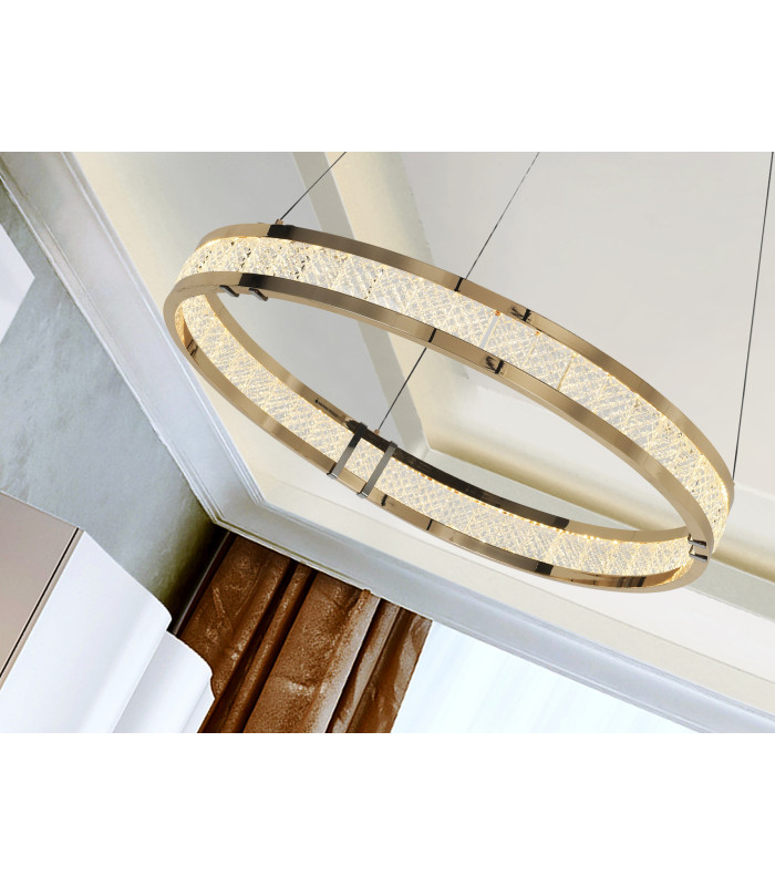 Lorian Pendant Ceiling Light Gold LED 3000K-3