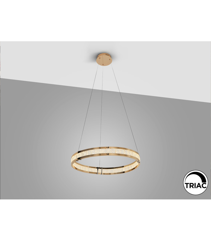 Lorian Pendant Ceiling Light Gold LED 3000K-4