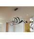 Amara Bar Pendant Ceiling Light Matt Black LED 2700-5000K Remote Control-1