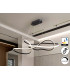 Evania Bar Pendant Ceiling Light Matt Black LED 2700-5000K Remote Control-1