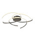 Cadence Integrated LED Semi Flush Ceiling Light Black 2700-5000K Remote Control-4