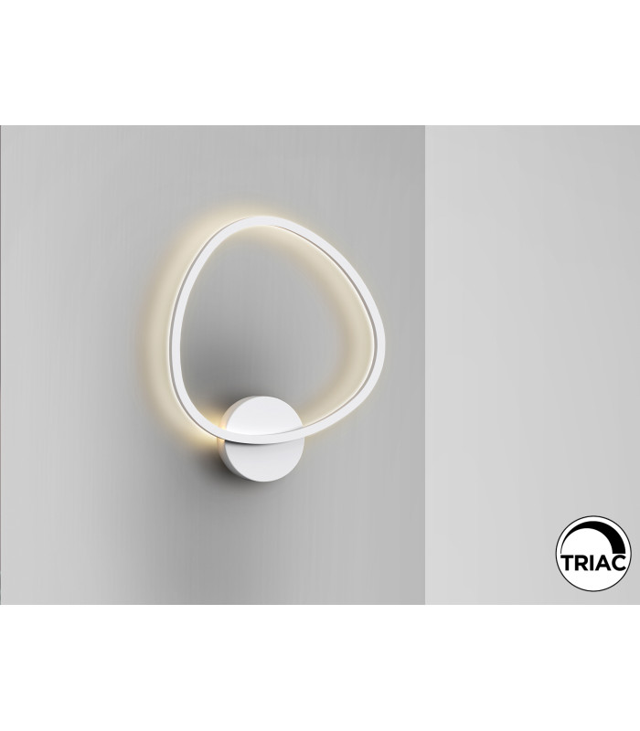 Opalis Integrated LED Wall Lamp White 3000K-3