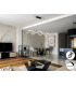 Olas Bar Pendant Ceiling Light Black LED 2700-5000K Remote Control-2