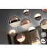 Orbes Cluster Pendant Ceiling 13 Light Black Copper Brass LED 3000K-3
