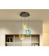 Ingrid Cluster Pendant Ceiling 3 Light Multi Colour LED 3000K-1