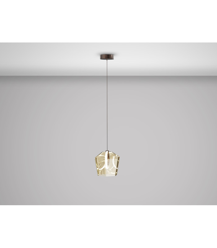 Ingrid Pendant Ceiling Light Champagne LED 3000K-5