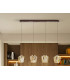 Ingrid Bar Pendant Ceiling 4 Light Champagne LED 3000K-1