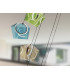 Ingrid Cluster Pendant Ceiling 6 Light Multi Colour LED 3000K-3