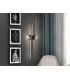 ZigZag Integrated LED Wall Lamp Black 4 Light 3000K-1