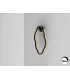 Tono Integrated LED Wall Lamp Black 3000K-3