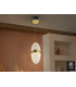 Garden Pendant Ceiling Light Black Bronze LED 3000K-1