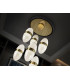 Garden Cluster Pendant Ceiling 9 Light Black Bronze LED 3000K-3