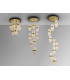 Garden Cluster Pendant Ceiling 9 Light Black Bronze LED 3000K-5