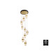 Garden Cluster Pendant Ceiling 9 Light Black Bronze LED 3000K-9
