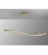 Lia Bar Pendant Ceiling Light Gold Leaf LED 2700-5000K Remote Control-4