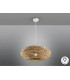 Nana Wire Frame Pendant Ceiling Light Rattan 1xE27 900lm-4