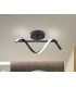 Boa Integrated LED Wall Lamp Black 3000K-5