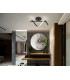 Boa Integrated LED Wall Lamp Black 3000K-6