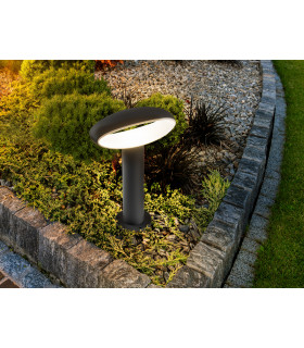 Vilo Outdoor Pedestal Light Grey LED 3000K IP 65-1