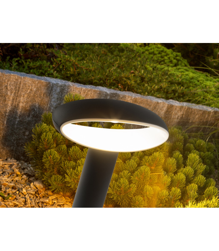 Vilo Outdoor Pedestal Light Grey LED 3000K IP 65-3