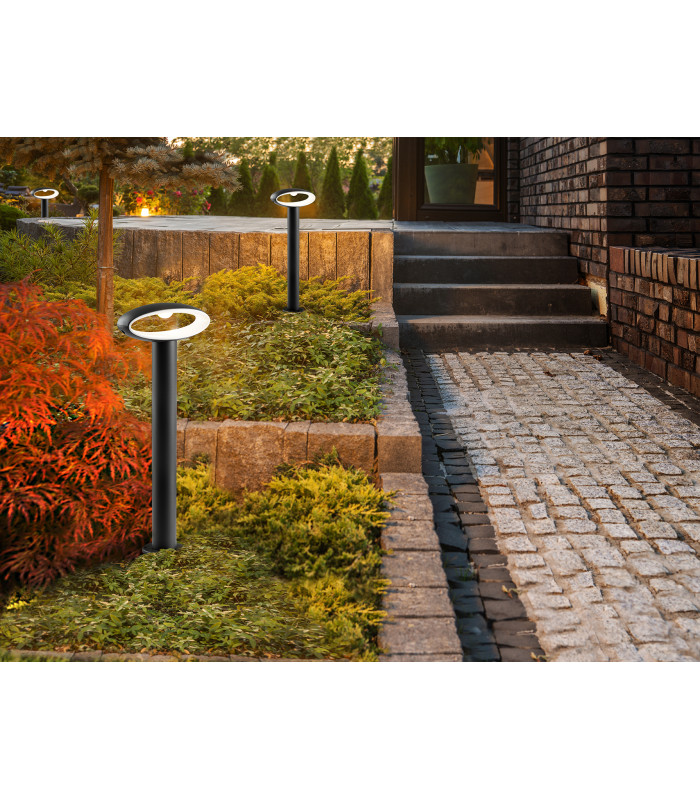 Vilo Outdoor Bollard Grey LED 3000K IP 65-2
