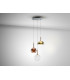 Charlize Cluster Pendant Ceiling 3 Light Multi Colour LED 3000K-3