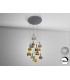 Charlize Cluster Pendant Ceiling 16 Light Multi Colour LED 3000K-3