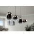 Onice Bar Pendant Ceiling 4 Light Black Smoke LED 3000K-3