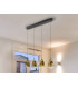 Aledis Bar Pendant Ceiling 4 Light Black Gold LED 3000K-1