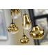 Aledis Cluster Pendant Ceiling 5 Light Black Gold LED 3000K-3