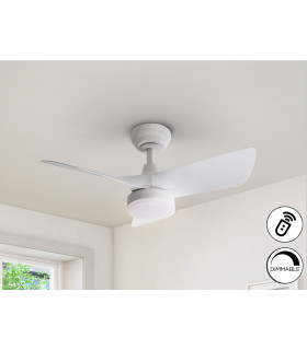 Tropic Ceiling Fan White LED 3000-5000K-1