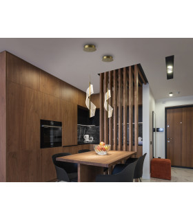 Velas Pendant Ceiling Light Gold LED 3000K-2