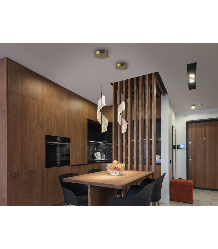 Velas Pendant Ceiling Light Gold LED 3000K-2