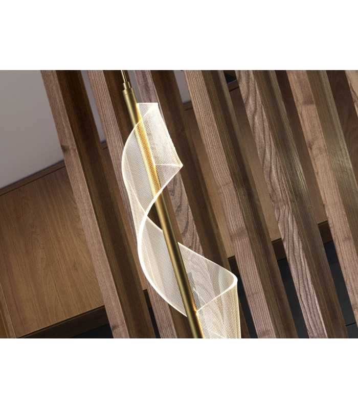 Velas Pendant Ceiling Light Gold LED 3000K-3