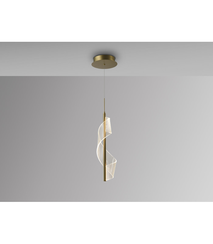 Velas Pendant Ceiling Light Gold LED 3000K-4