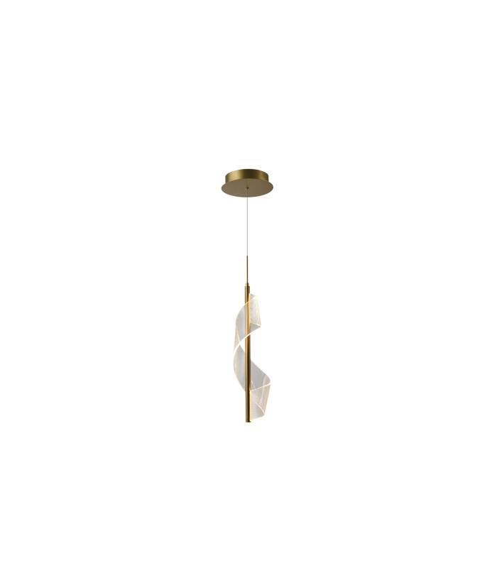 Velas Pendant Ceiling Light Gold LED 3000K-5