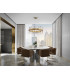 Grace Pendant Ceiling Light Gold 18xG9 400lm-2
