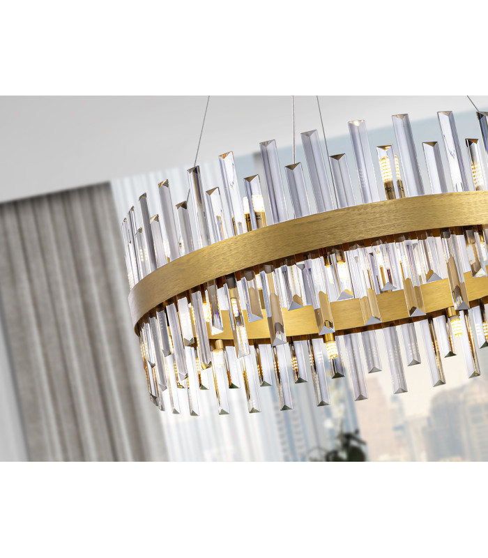 Grace Pendant Ceiling Light Gold 18xG9 400lm-3