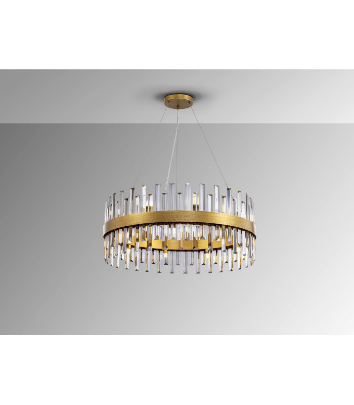 Grace Pendant Ceiling Light Gold 18xG9 400lm-4