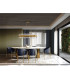Grace Bar Pendant Ceiling Light Gold 28xG9 400lm-2